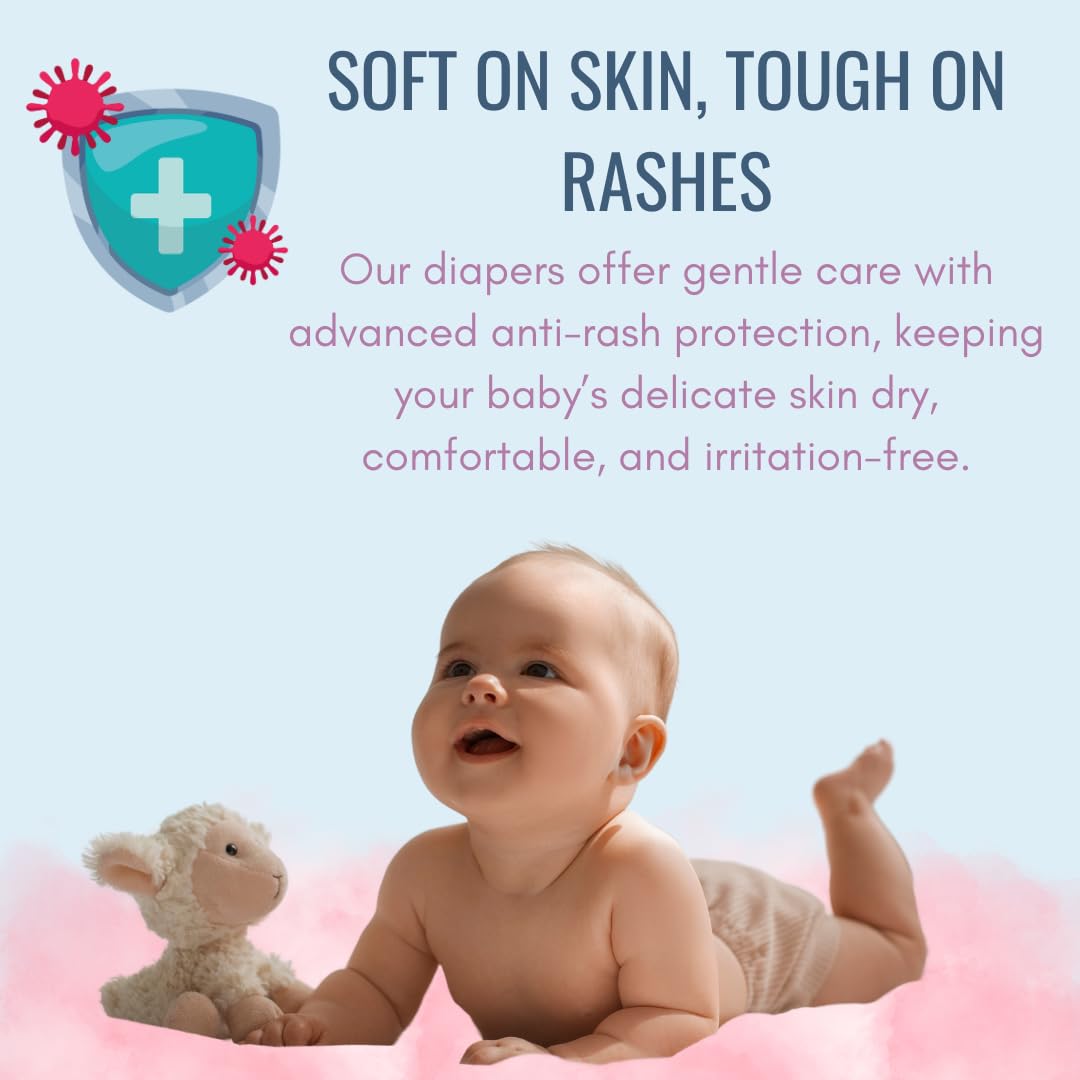 Jr. Sr. Baby Diaper Pants with Advanced Leak Protection