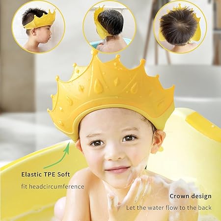 bath Shower Cap, Shower Cap for Kids 0-9 Years
